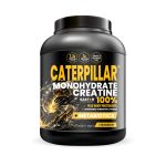 CATERPILLAR Monohydrate Creatine 100% + Whey Protein 90% + Metabiotics – Γεύση Φράουλα 1.100g