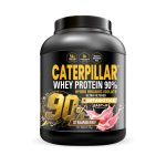 CATERPILLAR Whey Protein 90% Hydro Organic Isolate + Metabiotics – Γεύση Φράουλα 2kg