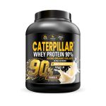 CATERPILLAR Whey Protein 90% Hydro Organic Isolate + Metabiotics – Γεύση Βανίλια 2kg